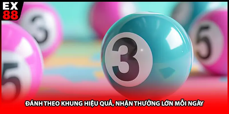 Đánh theo khung hiệu quả, nhận thưởng lớn mỗi ngày