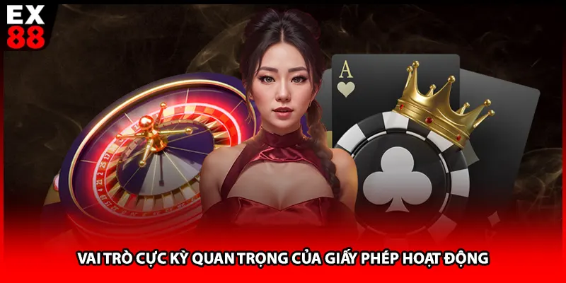 Vai trò cực kỳ quan trọng của giấy phép hoạt động